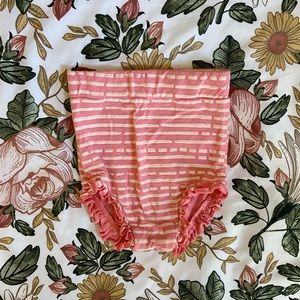 SpearmintLOVE Pink Stripe Ruffle Bloomer